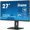 IIYAMA Monitor 27 cali ProLite XUB2793QSU-B6 IPS,QHD,HAS(150mm),100Hz,HDMI,DP,2x2W   2xUSB(3.2),FreeSync