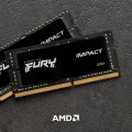 Kingston Pamięć DDR4 FURY Impact SODIMM 64GB(2*32GB)/2666 CL16