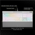 Corsair Klawiatura optyczno-mechaniczna K70 Pro RGB Biała