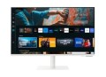 Samsung Monitor 27 cali SMATY M7 VA 3840x2160 UHD 16:9 1xHDMI 2x USB 2.0 1xUSB-C (65W) WiFi/BT 4ms(GTG) głośniki płaski biały 2Yd2d (LS27CM703UUXD)