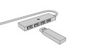 IcyBox Hub IB-HUB1424-C3 4-Port USB Typ-A, złącze Typ-C/A