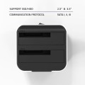 Qoltec Stacja dokująca do dysków HDD SSD 2.5" 3.5" | SATA III | USB 3.0 | Super speed 5Gb/s | z funkcją klonowania offline