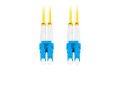 Lanberg Patchcord światłowodowy Sm Lc/Upc-Lc/Upc Duplex 3.0Mm 3M żółty