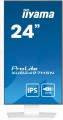 IIYAMA Monitor 24 cale XUB2497HSN-W2 IPS, USB-C Dock, HDMI, DP, 300cd, Pivot, HAS, biały