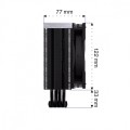 Endorfy Chłodzenie procesora Fera 5 Black ARGB EY3A012