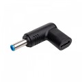 AKYGA  Adapter PIN HP Wtyczka do zasilacza uniwersalnego AK-ND-C09 USB-C / 4.5 X 3.0 MM PIN HP