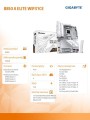 Gigabyte Płyta główna B850 A ELITE WIFI7 ICE