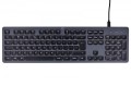 Hama Klawiatura CK-400 przewodowa Czarno-szara