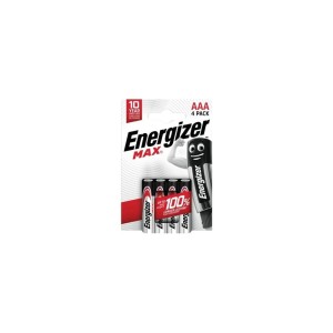 Energizer Baterie alkaliczne LR03/AAA blister 4szt. ENERGIZER MAX
