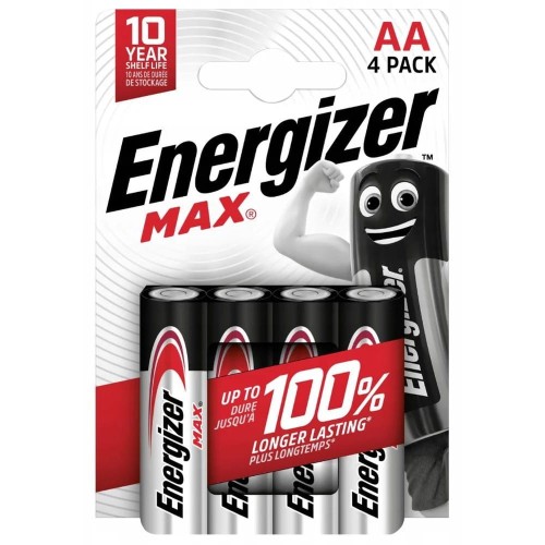 Energizer Baterie alkaliczne LR6/AA MAX blister 4 sztuki
