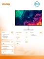 Dell Monitor S3225QS 31.5 cala VA 4K/HDMI/DP/Głośniki/3Y
