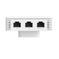 TP-LINK Punkt dostępowy naścienny Omada BE3600 Dual-Band Wi-Fi7 Access Point   PORT:  Uplink: 1× 2.5G RJ45 Port; Downlink: 1× 2.5G RJ45 Port +2× 1G RJ