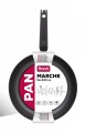 Lamart Patelnia aluminiowa z powłoką non-stick LP1001 MARCHE 20cm czarna