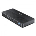 Unitek Stacja dokująca 13w1 USB-C, HDMI 2.1,DP 2.0,RJ45,10GBPs;D1104A01