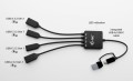 i-tec HUB USB-C/USB-A Cable 4 port (2x USB-C 2x USB-A)