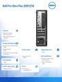 Dell Komputer Dell Pro Slim Plus QBS1250 W11Pro U5 235/16GB/512GB/Integrated/WLAN + BT/Wireless Kb & Mouse/260W/3YPS