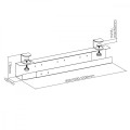 Maclean Organizer podbiurkowy na kable, MC-333 max 5kg