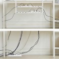 Maclean Organizer podbiurkowy na kable MC-102 W