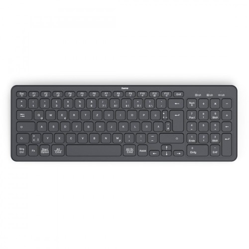 Hama Klawiatura WK-300 bezprzewodowa Czarna