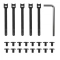 Maclean Organizer podbiurkowy na kable MC-104 B