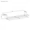 Maclean Kompaktowy organizer na kable MC-107 B