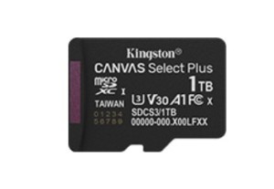 Kingston Karta pamięci microSD   1TB Canvas Select+ G3 150MB/s