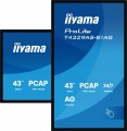 IIYAMA Monitor 43 cale T4329AS-B1AG VA,4K,HDMIx2,USB-C,RJ45,2x10W,WiFi,     Android 14, Signal FailOver, Whiteboard, iiSignage (CMS), iiControl (DMS),