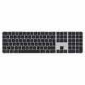 Apple Klawiatura Magic Keyboard z Touch ID i polem numerycznym dla modeli Maca z czipem Apple - angielski (międzynarodowy) - czarne klawisze