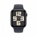 Apple Watch SE GPS, koperta 44 mm z aluminium w kolorze pĂłĹnocy z paskiem sportowym w kolorze pĂłĹnocy - rozmiar S/M