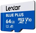 Lexar Karta pamięci microSD 64GB C10 A1 U3 V10 100MB/s Blue Plus