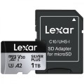 Lexar Karta pamięci microSD 1TB C10 A2 U3 V30 205/150MB/s Silver Plus