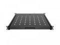 Lanberg Półka wysuwana do szaf rack 19 cali 500mm czarna