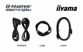 IIYAMA Monitor 27 cali GB2741QSU-B1 IPS,QHD,144Hz,1ms,2xUSB,                Adaptive G-SYNC,HDMI,DP,350cd, HAS (150) PIVOT