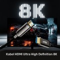 Unitek Kabel HDMI 2.1 8K 60Hz 5m; C11086GY01-5M