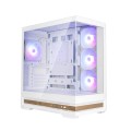 Zalman Obudowa P40 NAMU ATX Midi Tower ARGB biała