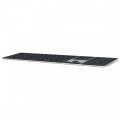 Apple Klawiatura Magic Keyboard z Touch ID i polem numerycznym dla modeli Maca z czipem Apple - angielski (USA) - czarne klawisze