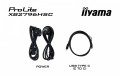 IIYAMA Monitor 27 cali XB2796HSC-B1   IPS,FHD,HDMI,USB-C (PD 65W),144Hz,    1xUSB 3.2 , 1xUSB-C, 2x2W, HAS 150/PIVOT/obrót stopy 360st