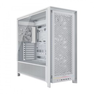 Corsair Obudowa FRAME 5000D Biała Mid Tower Airflow