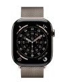 Apple Watch Series 11 GPS + Cellular koperta 46 mm z tytanu w kolorze naturalnym, bransoleta mediolańska w kolorze naturalnym - rozmiar M/L