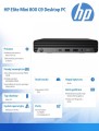 HP Inc. Komputer Elite Mini 800 G9 1TB/16GB/W11P      998R2ET