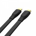 Unitek Kabel HDMI High Speed 2.0 4K 60Hz płaski; C11063BK-2M