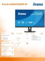 IIYAMA Monitor 32 cali XUB3297QSNP-B1 + Norton Small Business card 250G PL