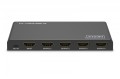 Digitus Rozdzielacz/Splitter HDMI 1x4, 4K/60Hz UHD z HDR, 18 Gbps, HDCP 2.2, EDID