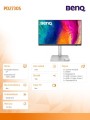 Benq Monitor 27 cali PD2730S LED 5K IPS/60Hz/5ms/Graficzny