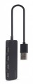 Gembird HUB USB 2.0 4-porty, czarny