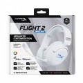 HyperX Zestaw słuchawkowy Cloud Flight 2 -  Gaming Biały - B5VC5AA