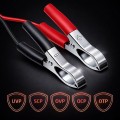 Qoltec Ładowarka do akumulatora AGM GEL STD | Prostownik 12V | 4A | 48W | LED | Kabel 1.8m