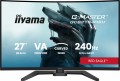 IIYAMA Monitor 27 cali GCB2784HSU-B1 FHD, 0.7ms, VA, 1500R, 240Hz, 2xHDMI, DP, 2xUSB, FreeSync Premium -1920x1080 (48-240Hz), HDR10, 2x2W, HAS150(PIVO