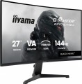 IIYAMA Monitor 27 cali GC2781HSU-B1 VA, FHD, 144Hz, 1ms, 2xUSB, 1500R, 350 cd, 4000:1, HDMI, DP, FreeSync -1920x1080 (48-144Hz), 2x2W