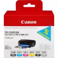 Canon Multipack PGI-550/CLI-551 PGBK/C/M/Y/BK/GY